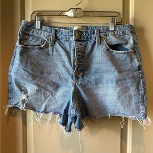 Universal Thread denim shorts; size 14